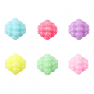 Perlen im Acryl-Look Multicolour pastel