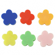 Perlen Polymer Flower 10mm Multicolour