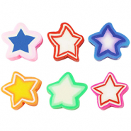 Perlen Polymer Star Multicolour