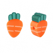 Perlen Polymer Carrot Orange-green