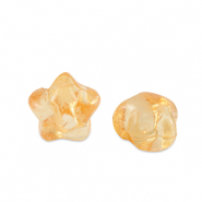Perlen Acryl Star Spectra yellow transparent