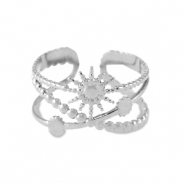 Stainless Steel - Rostfrei Stahl Ringe Silber