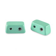 Tile bead Rectangle Turquoise