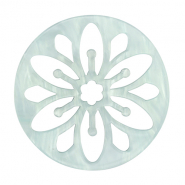 Anh&auml;nger aus Resin Mandala Sky blue