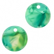 Anh&auml;nger aus Resin 12mm Turquoise-green