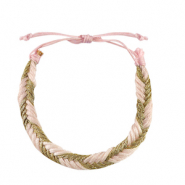 Armband Light pink-gold