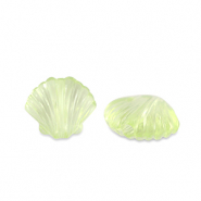 Perlen Acryl Shell Transparent light green