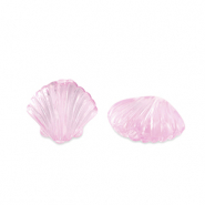 Perlen Acryl Shell Transparent azalea pink