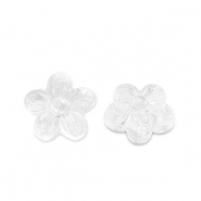 Perlen Acryl Flower Transparent