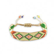 Armband Almond beige-green