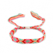 Armband Neon pink-red