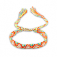 Armband Orange-light blue