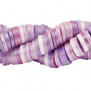 Perlen Katsuki 4mm Multicolour purple-pearl shine coating