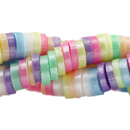 Perlen Katsuki 4mm Multicolour-pearl shine coating