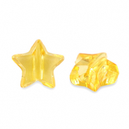 Perlen Acryl Star Transparent spectra yellow