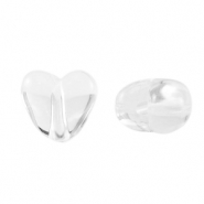 Perlen Acryl Heart Transparent