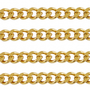 Zubeh&ouml;r aus Stainless Steel - Rostfreiem Stahl Gliederkette Gold