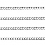 Zubeh&ouml;r aus Stainless Steel - Rostfreiem Stahl Gliederkette Silver