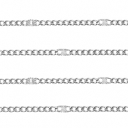 Zubeh&ouml;r aus Stainless Steel - Rostfreiem Stahl Gliederkette Silver