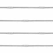 Zubeh&ouml;r aus Stainless Steel - Rostfreiem Stahl Gliederkette Silver