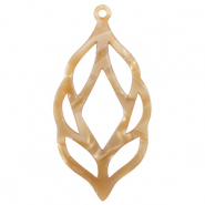 Anh&auml;nger aus Resin Sand brown