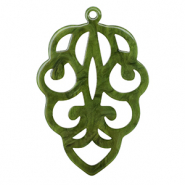 Anh&auml;nger aus Resin Moss green