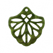 Anh&auml;nger aus Resin Moss green