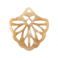 Anh&auml;nger aus Resin Sand brown