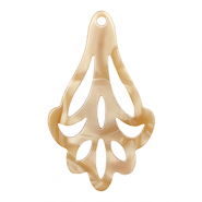 Anh&auml;nger aus Resin Sand brown