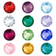 Geburtsstein Mischung Preciosa SS16 flat back (4mm) Multicolor