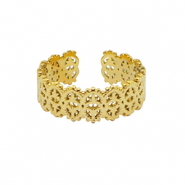 Stainless Steel - Rostfrei Stahl Ringe Gold