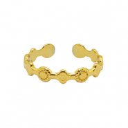 Stainless Steel - Rostfrei Stahl Ringe Gold