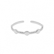 Stainless Steel - Rostfrei Stahl Ringe Silber