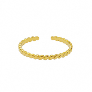 Stainless Steel - Rostfrei Stahl Ringe Gold