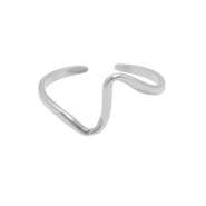 Stainless Steel - Rostfrei Stahl Ringe Silber