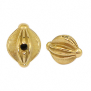 Perlen aus Stainless Steel - Rostfreiem Stahl Deco Gold