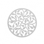 Anh&auml;nger aus Stainless Steel - Rostfreiem Stahl Bohemian 33mm Silver