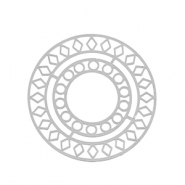 Anh&auml;nger aus Stainless Steel - Rostfreiem Stahl Bohemian 30mm Silver