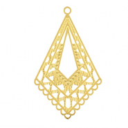 Anh&auml;nger aus Stainless Steel - Rostfreiem Stahl Bohemian Gold