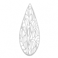 Anh&auml;nger aus Stainless Steel - Rostfreiem Stahl Bohemian Drop Silver