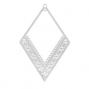 Anh&auml;nger aus Stainless Steel - Rostfreiem Stahl Bohemian Rhombus Silver