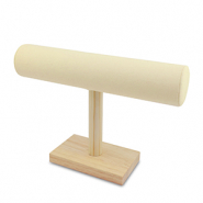 Schmuck Display f&uuml;r Armb&auml;nder Natural-beige