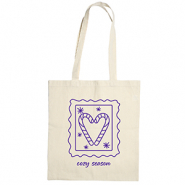 Leinentasche "Cozy season" Ecru beige