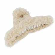 Haarschmuck Haarklemme Teddy Cream beige