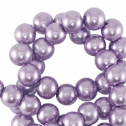 Glaswachs Perlen 6mm Lilac purple