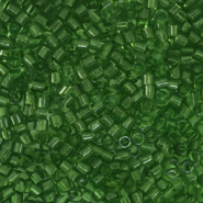 Miyuki Perlen 15/0 delica's Transparent Olive DBS1108