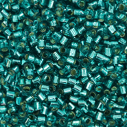 Miyuki Perlen 15/0 delica's Silver Lined Caribbean Teal DBS1209