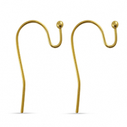 Stainless Steel - Rostfrei Stahl Ohrringe Gold