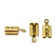 Zubeh&ouml;r aus Stainless Steel (rostfreiem Stahl) Klemmen Gold