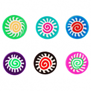 Perlen Polymer Twist Multicolor